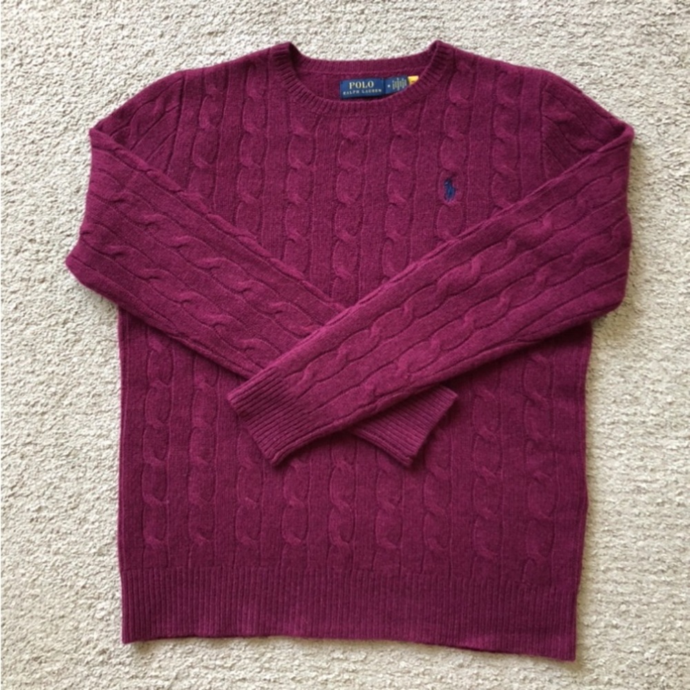 Polo Ralph Lauren Crewneck Sweater / Wool and Cashmere blend. NWOT.